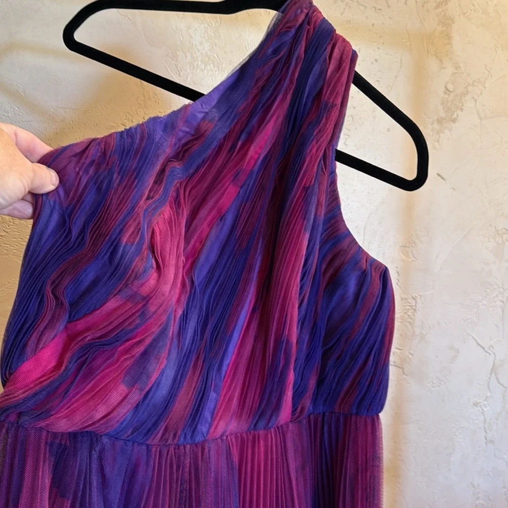 Hutch tulle 1 shoulder maxi dress 16W - Picture 3 of 3